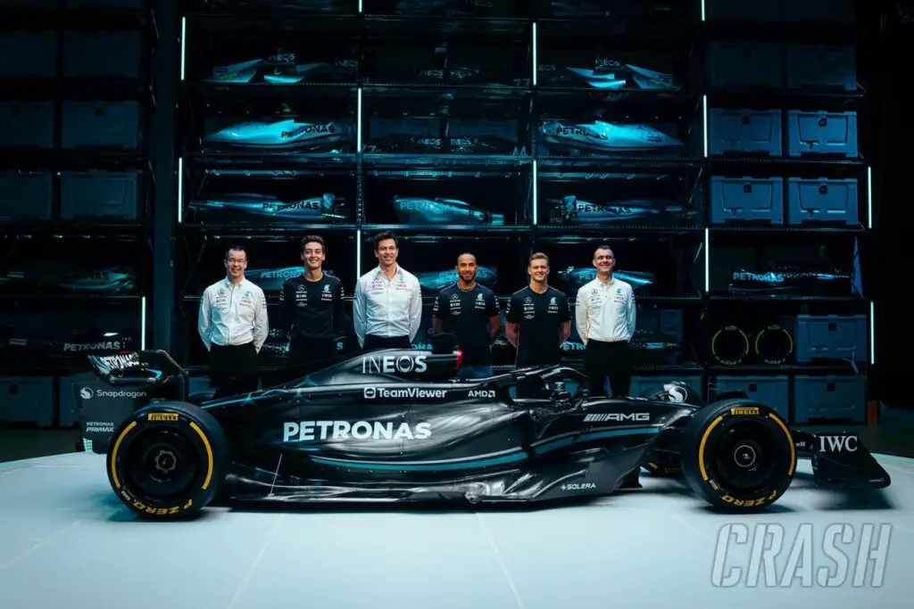 Mercedes Revealed at Silverstone