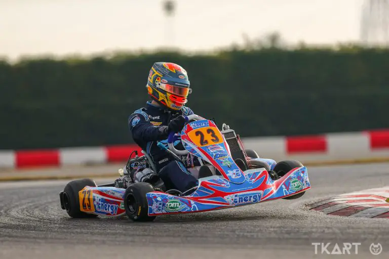 Alex Albon karting