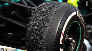 F1 Tires - Blistering
