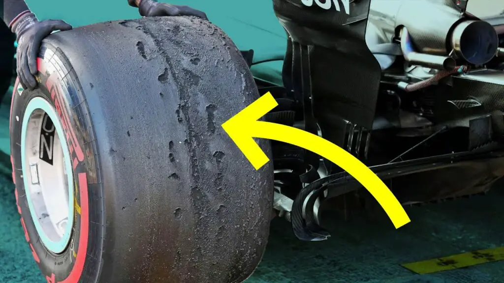 F1 Tires - Graining