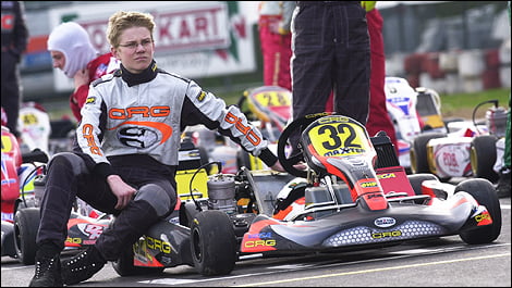 Nico Hülkenberg karting