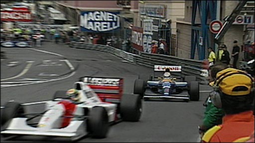 1992, Nigel Mansell Monaco F1 Grand Prix