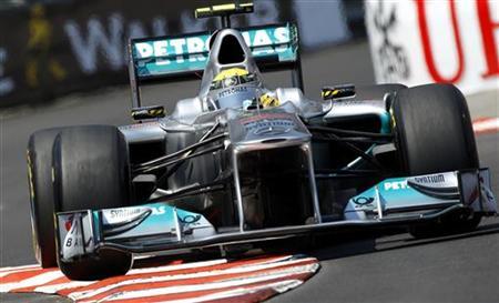 2011 Nico Roseberg Monaco F1 Grand Prix