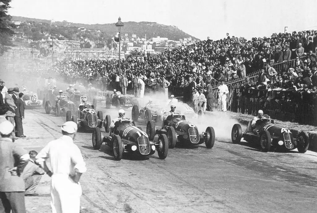 The first F1 race was held in Turin in 1946