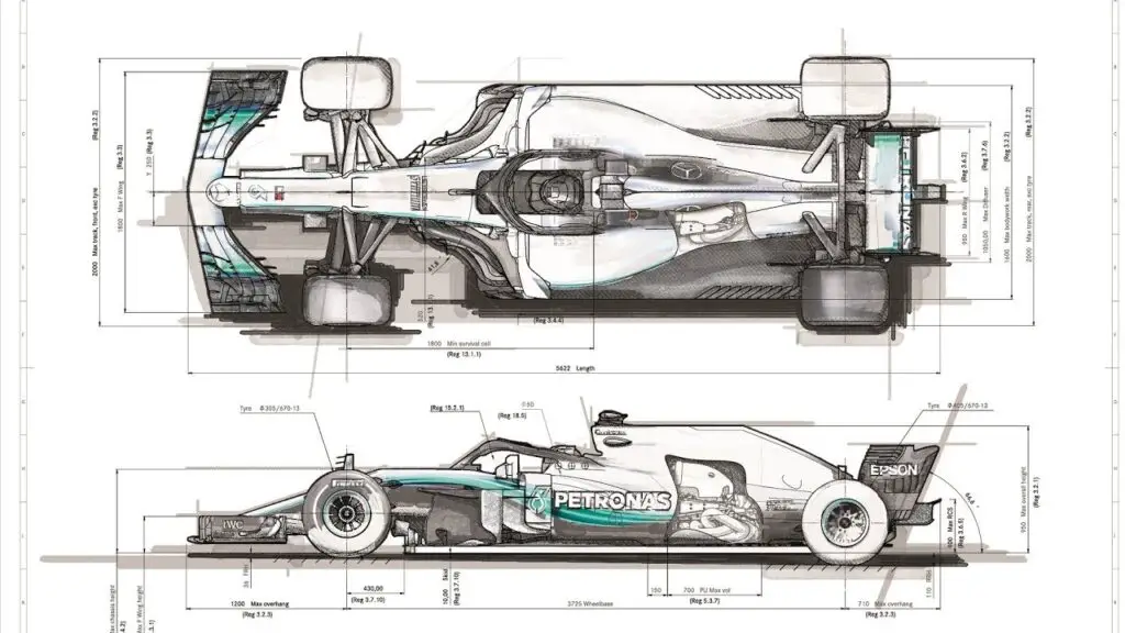 F1 Car Chassis design
