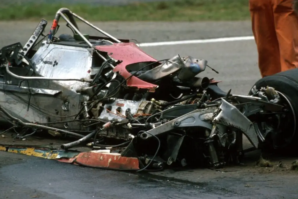 f1 death - Gilles Villeneuve crash