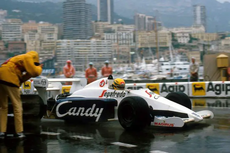 Ayrton Senna (BRA) Toleman TG184 