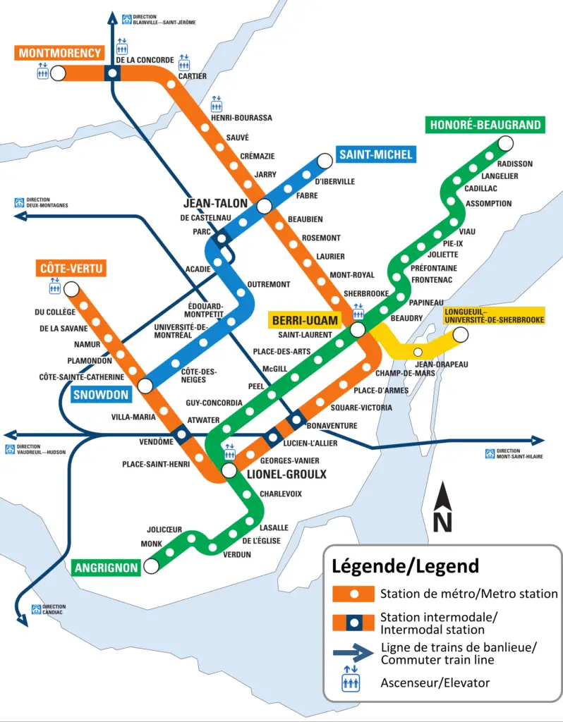 Montreal Subway System