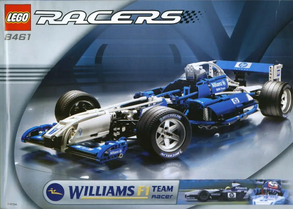 Lego F1 Car 2002 Williams