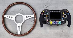 The history of the race car steering wheel