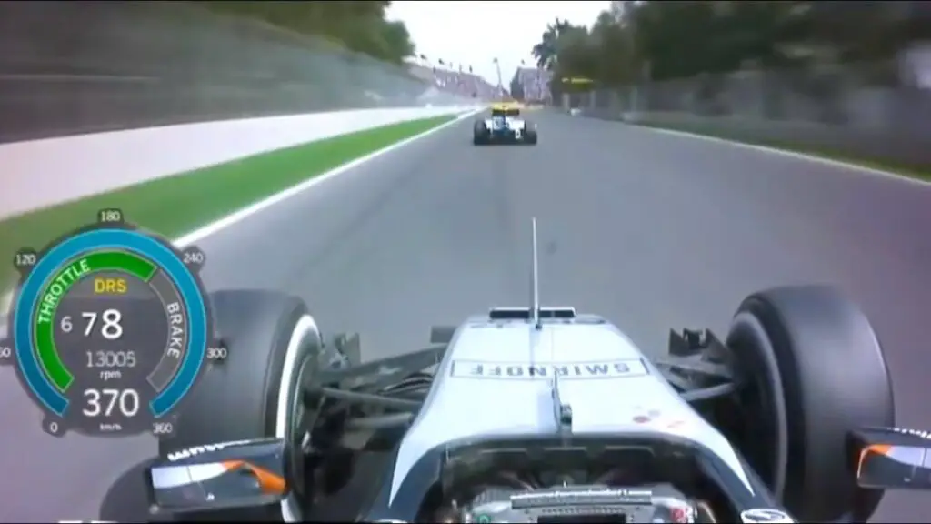Valtteri Bottas 3725 kmh in the 2016 Mexican Grand Prix