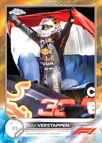 F1 Trading Cards 2022-Topps-Chrome-Sapphire-Edition-Formula-1-Racing-Cards-Image-Variation-2-Max-Verstappen