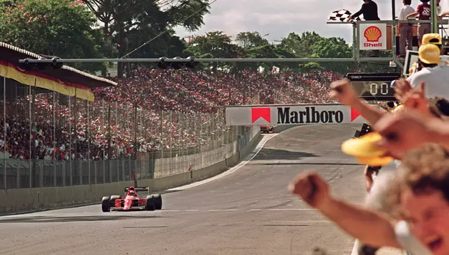 Brazilian GP 1990 Alain Prost Win