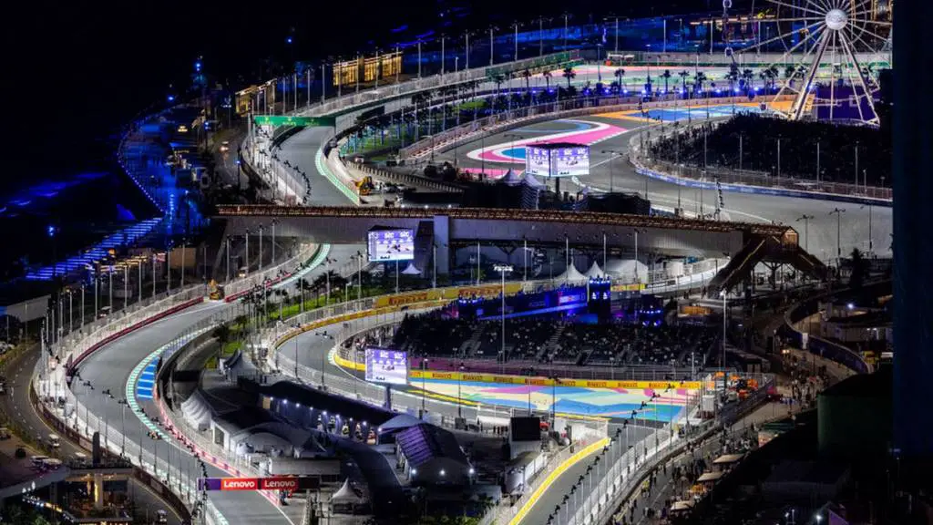 Saudi Arabian GP Track