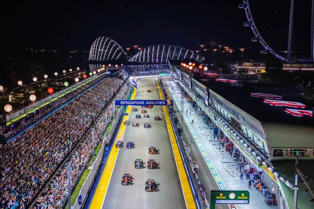 Singapore Grand Prix races f1 Night Races