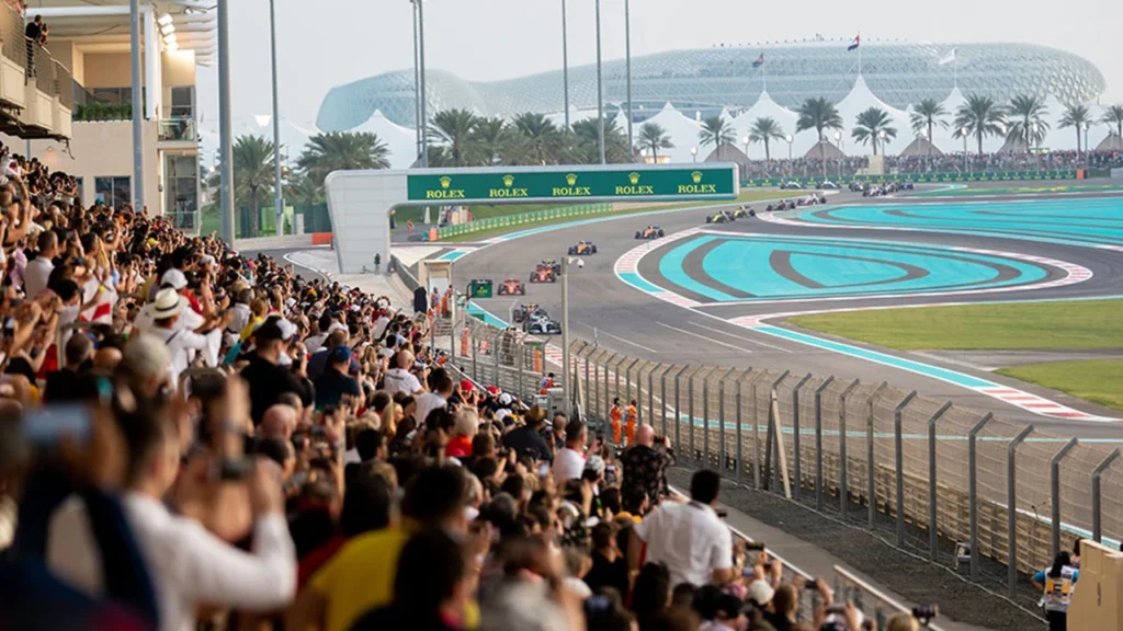 The Abu Dhabi GP - North Grandstand