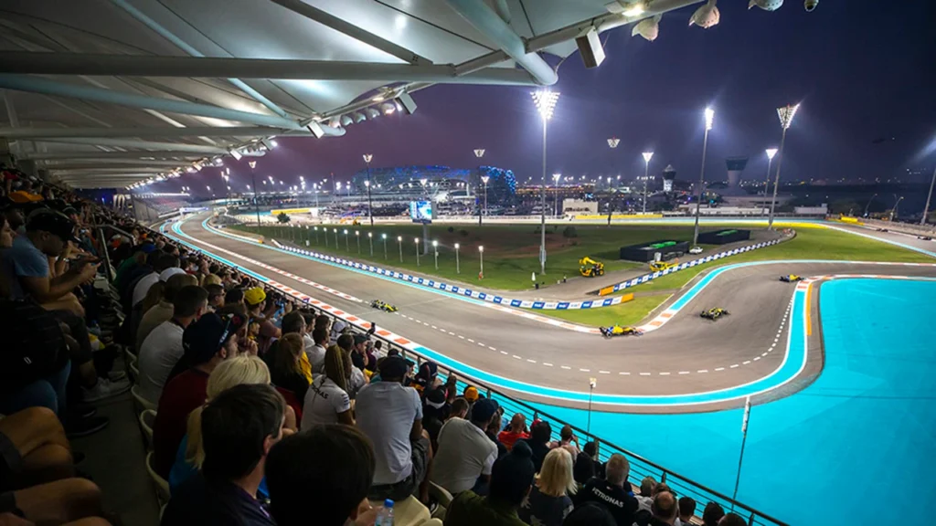The Abu Dhabi GP - South Grandstand
