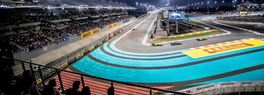The Abu Dhabi GP - West Grandstand