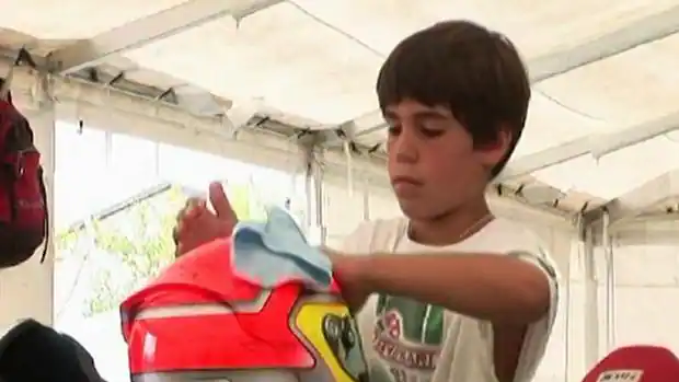 Young Lance Stroll
