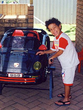 Young Daniel Ricciardo
