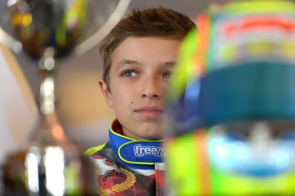 F1 Young Drivers - Young Lando Norris