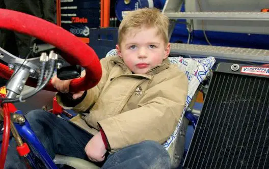 F1 Young Drivers - Young Max Verstappen