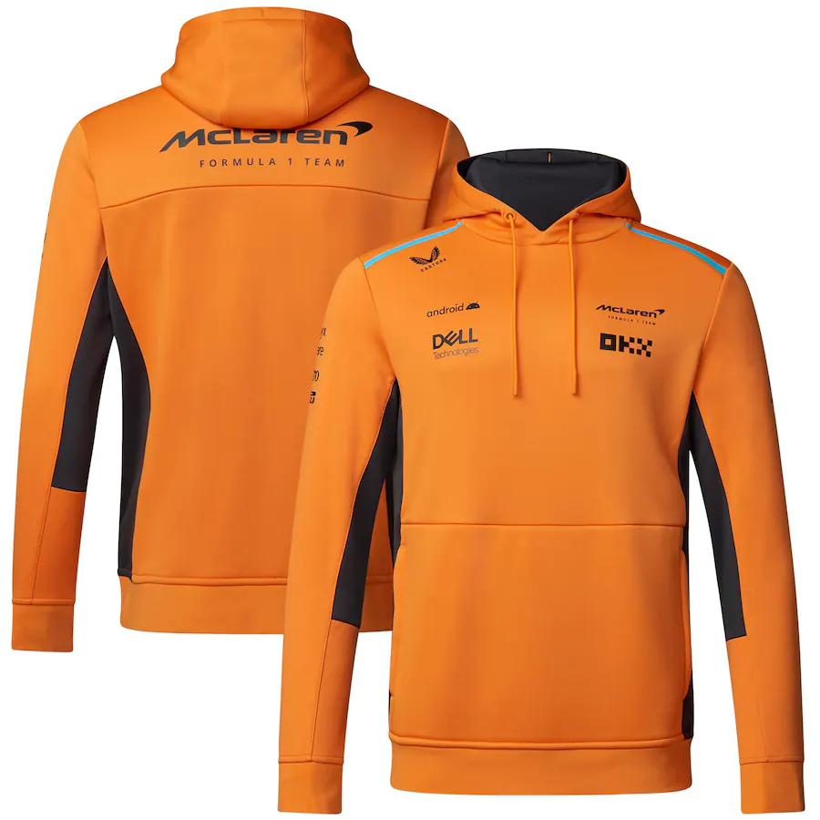 Selected slide 1 of 3Display slide 2 of 3Display slide 3 of 3 Officially Licensed Gear McLaren 2023 Team Hooded Sweat - Unisex