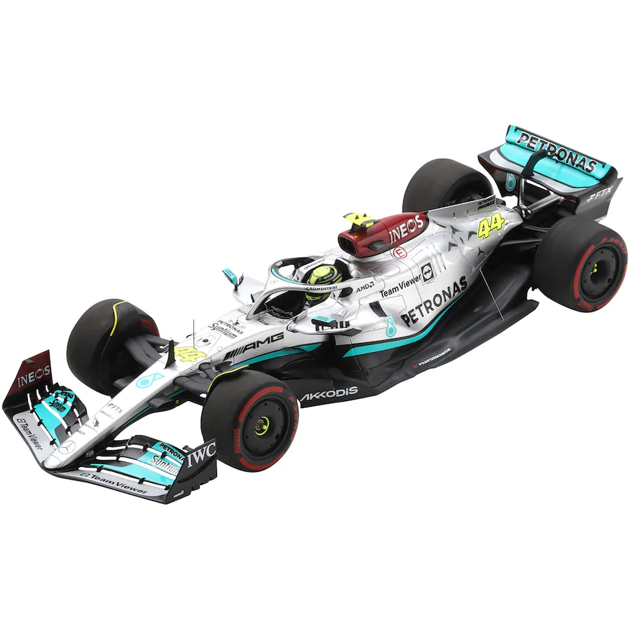 Mercedes AMG Petronas F1 No.44 W13 E Performance 3rd Bahrain GP 2022 - Lewis Hamilton 1:18 Model