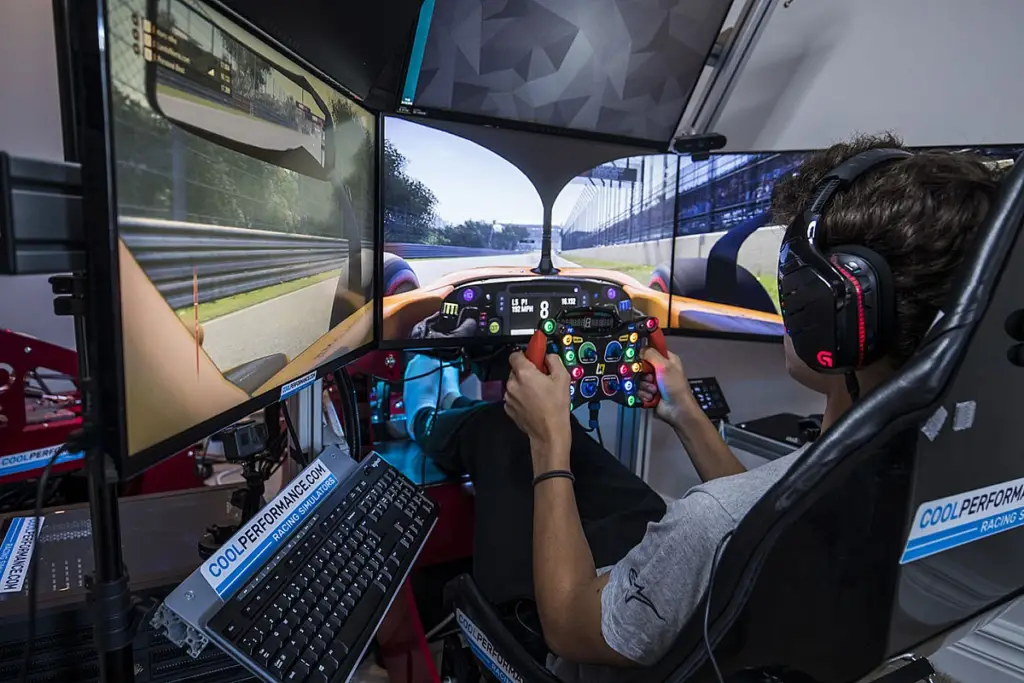 F1 Driver Simulator Session