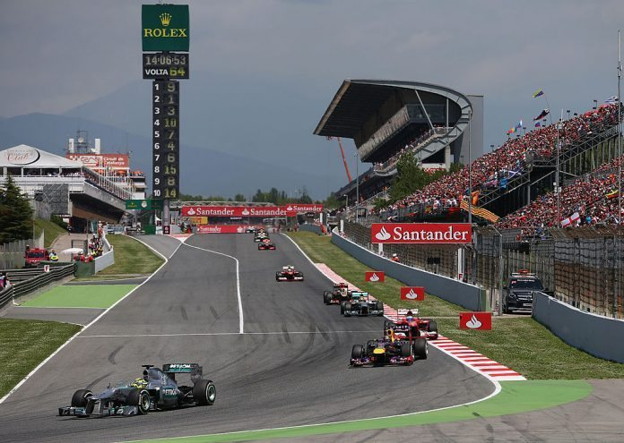 Spanish Grand Prix Circuit - Main Straight