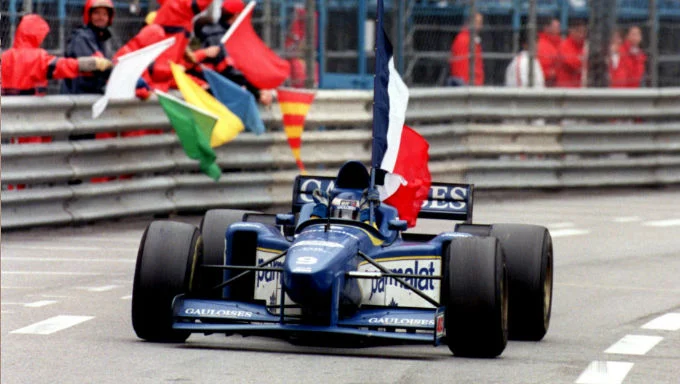 1996 Monaco GP Oliver Panis Wins