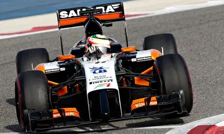 Sergio Perez Formula 1 career – 2014 Bahrain GP